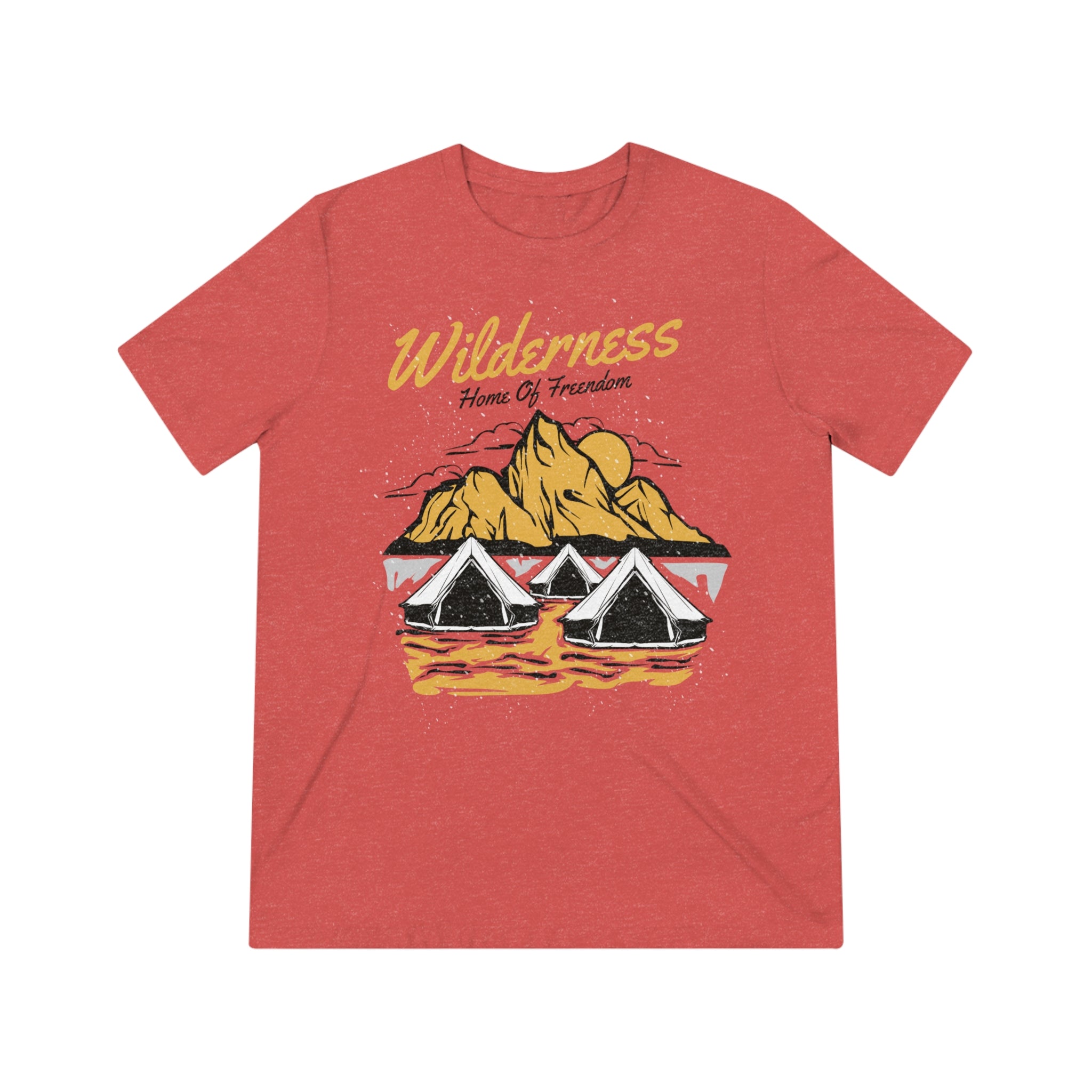 Wilderness Home of Freedom - Unisex Triblend Tee