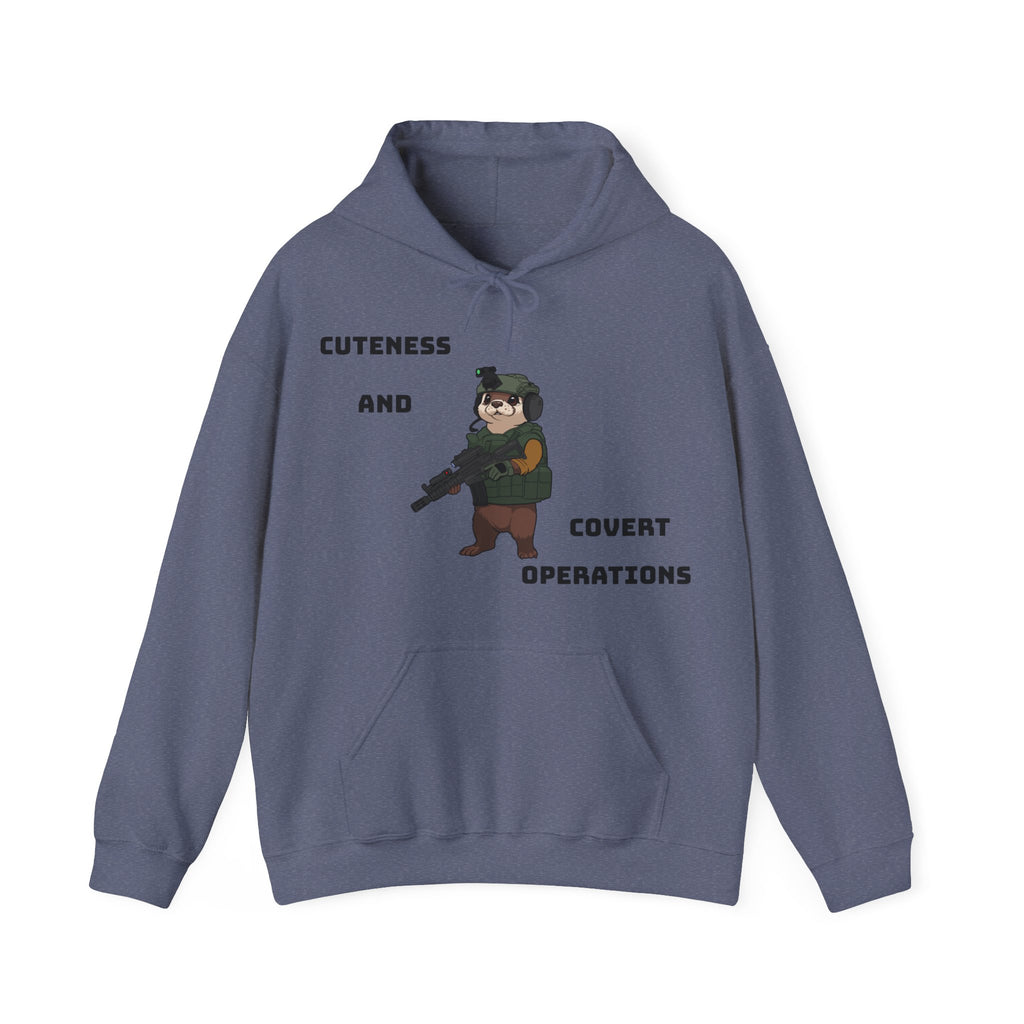 Cuteness & Covert Operations Otter Unisex Hoodie!