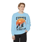 Hardest Climb - Unisex Garment-Dyed Sweatshirt