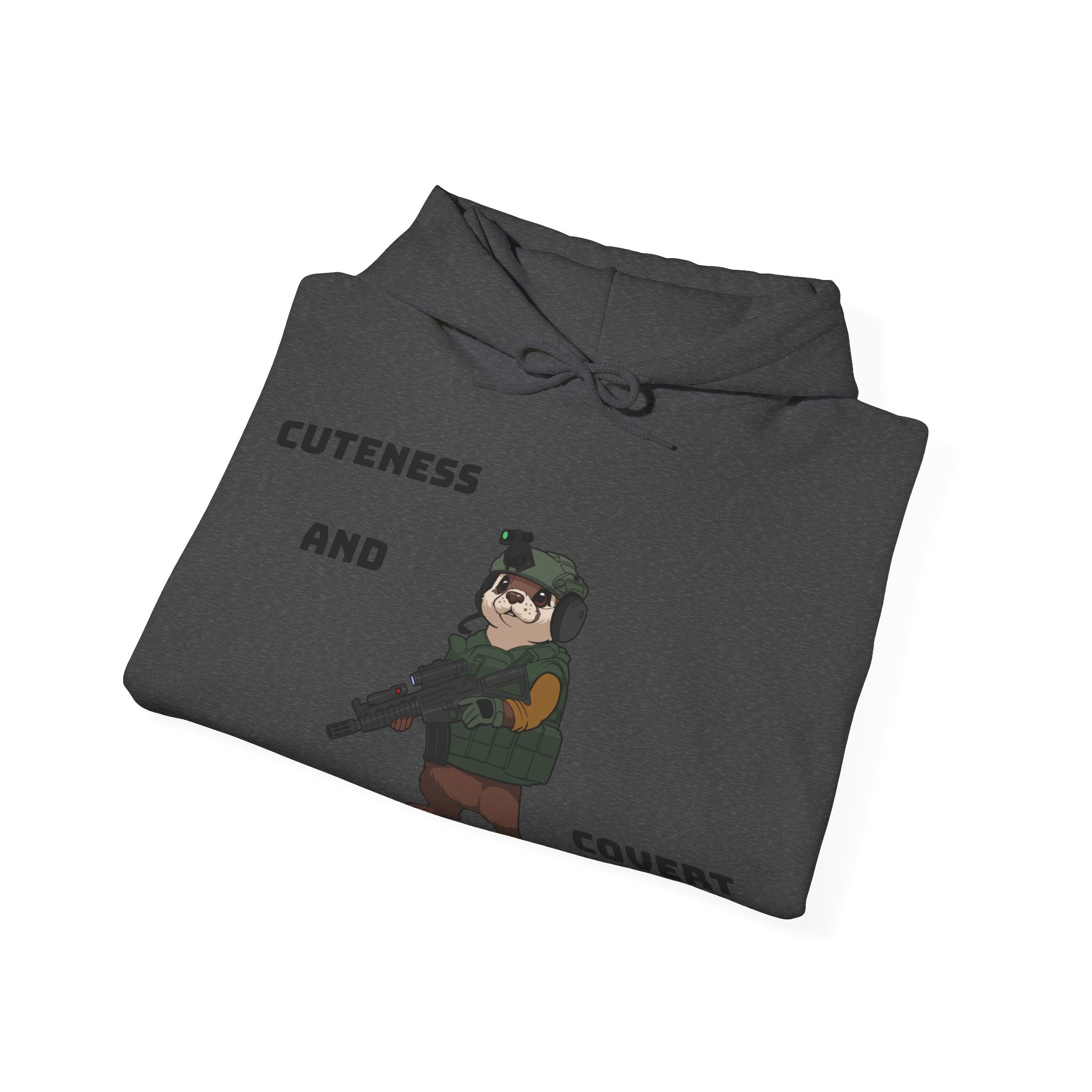 Cuteness & Covert Operations Otter Unisex Hoodie!
