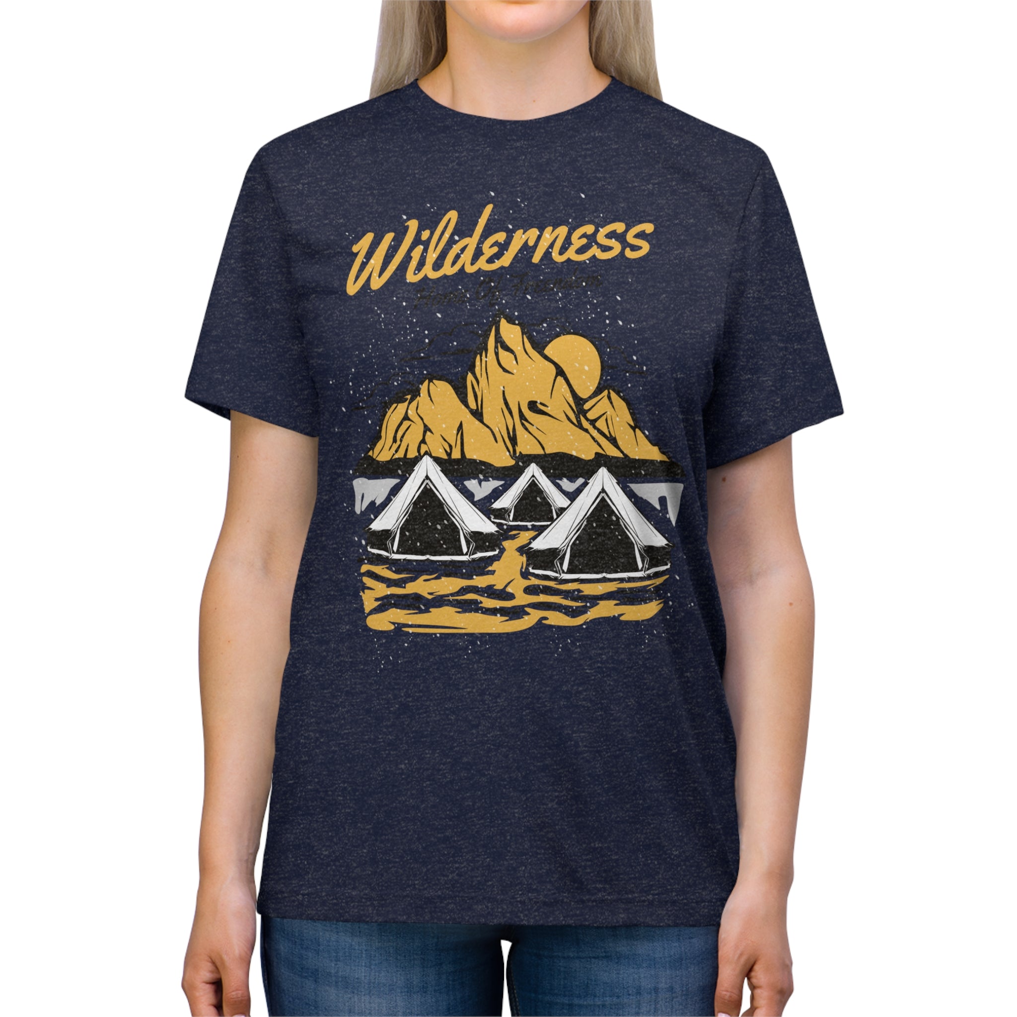 Wilderness Home of Freedom - Unisex Triblend Tee