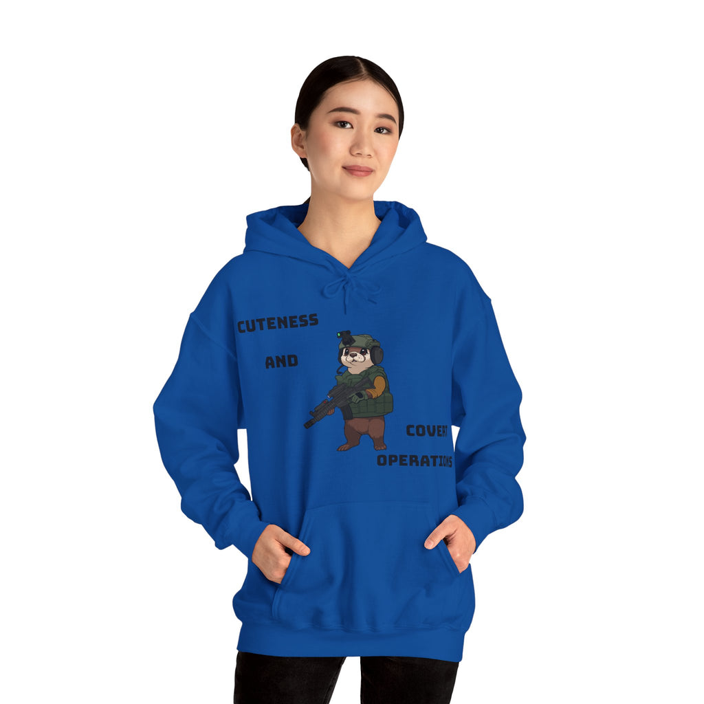 Cuteness & Covert Operations Otter Unisex Hoodie!