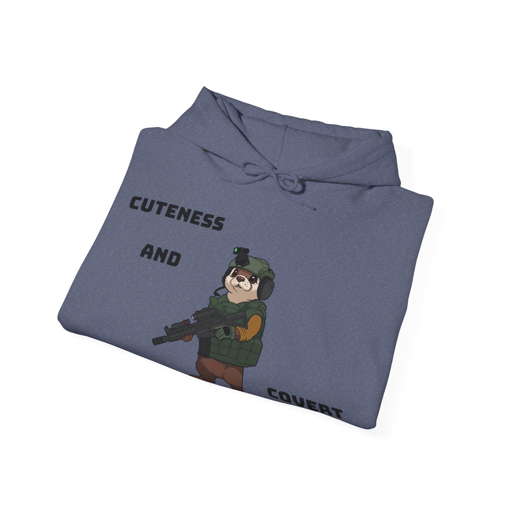 Cuteness & Covert Operations Otter Unisex Hoodie!