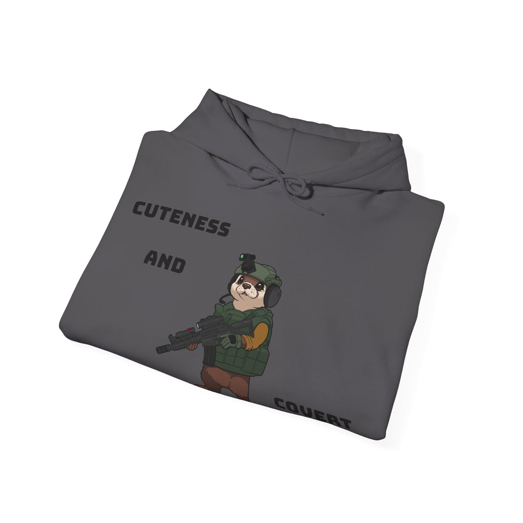 Cuteness & Covert Operations Otter Unisex Hoodie!