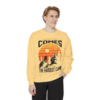 Hardest Climb - Unisex Garment-Dyed Sweatshirt