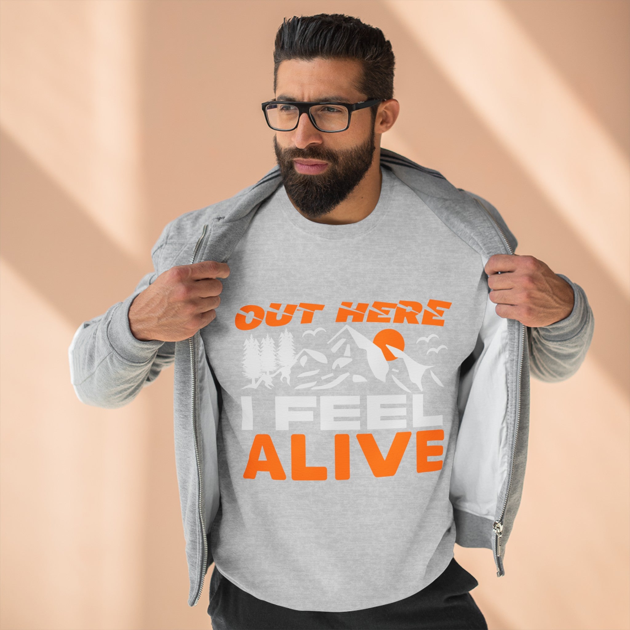 Feel Alive - Unisex Crewneck Sweatshirt