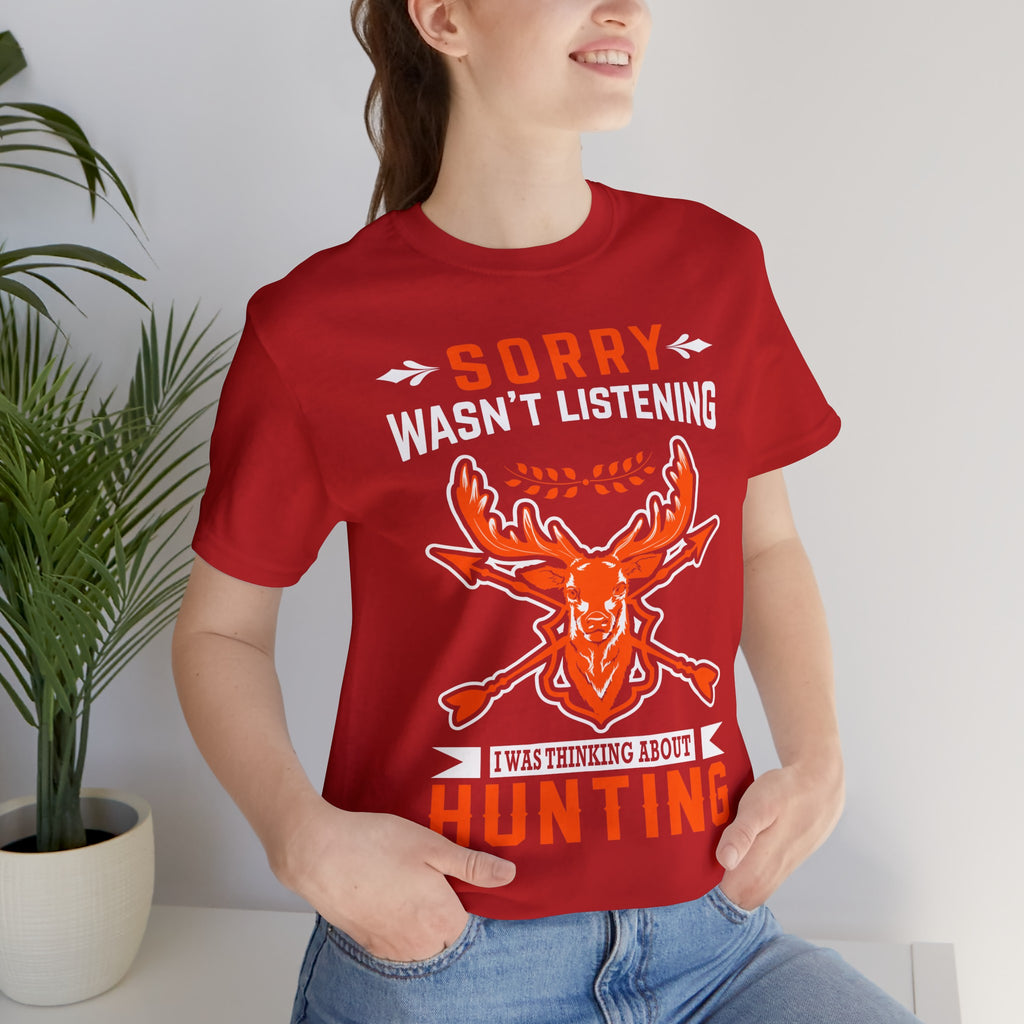 Sorry - Unisex Jersey Short Sleeve Tee