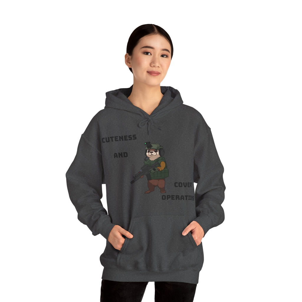 Cuteness & Covert Operations Otter Unisex Hoodie!