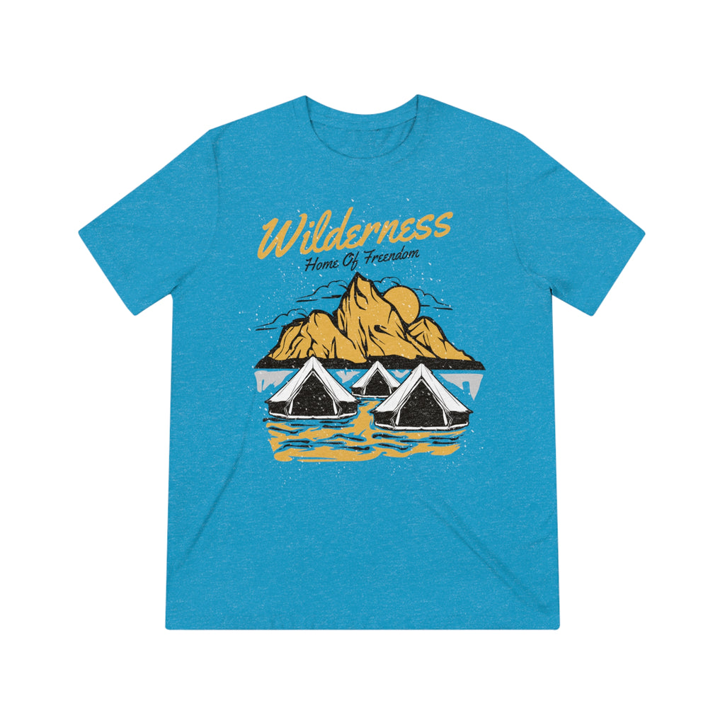 Wilderness Home of Freedom - Unisex Triblend Tee