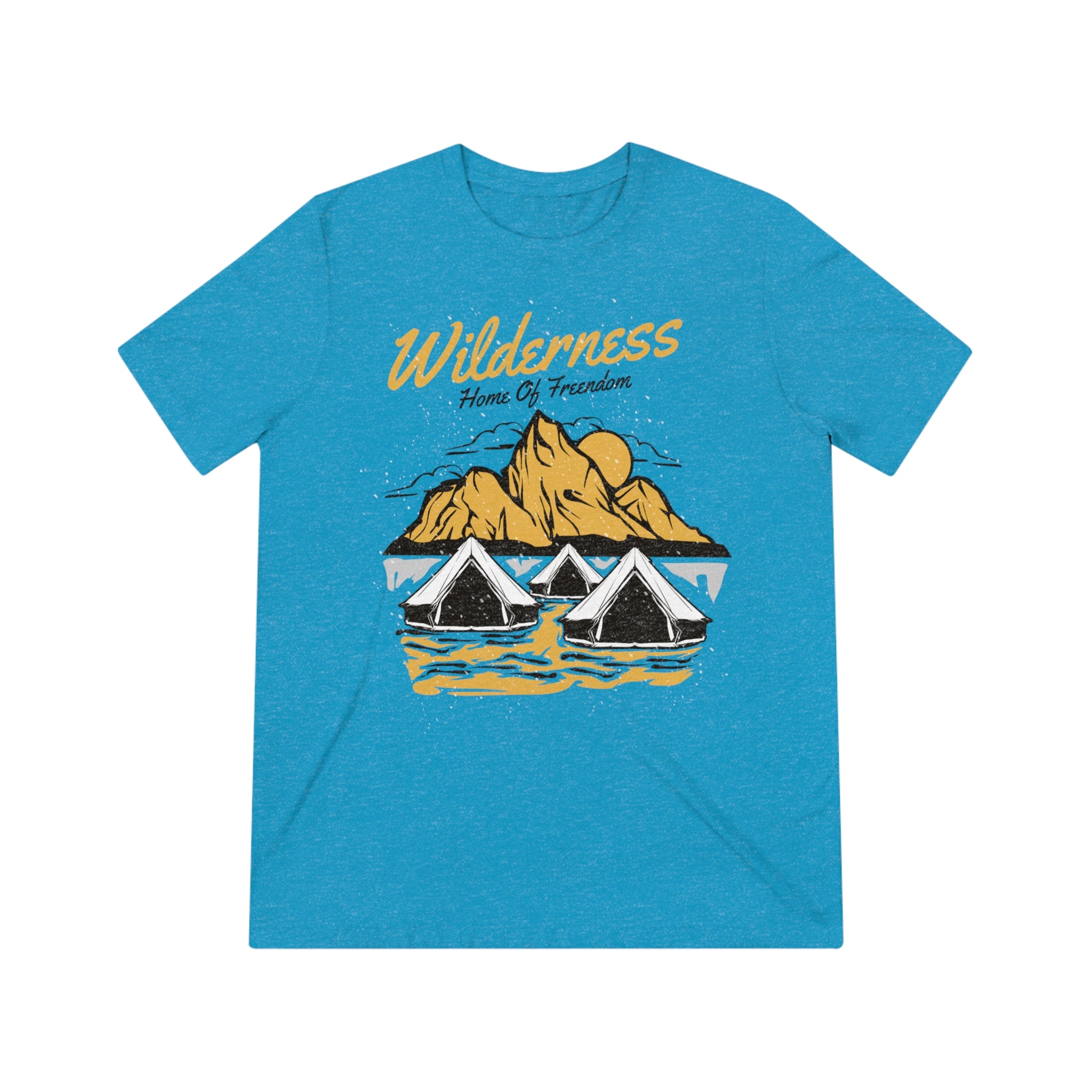 Wilderness Home of Freedom - Unisex Triblend Tee