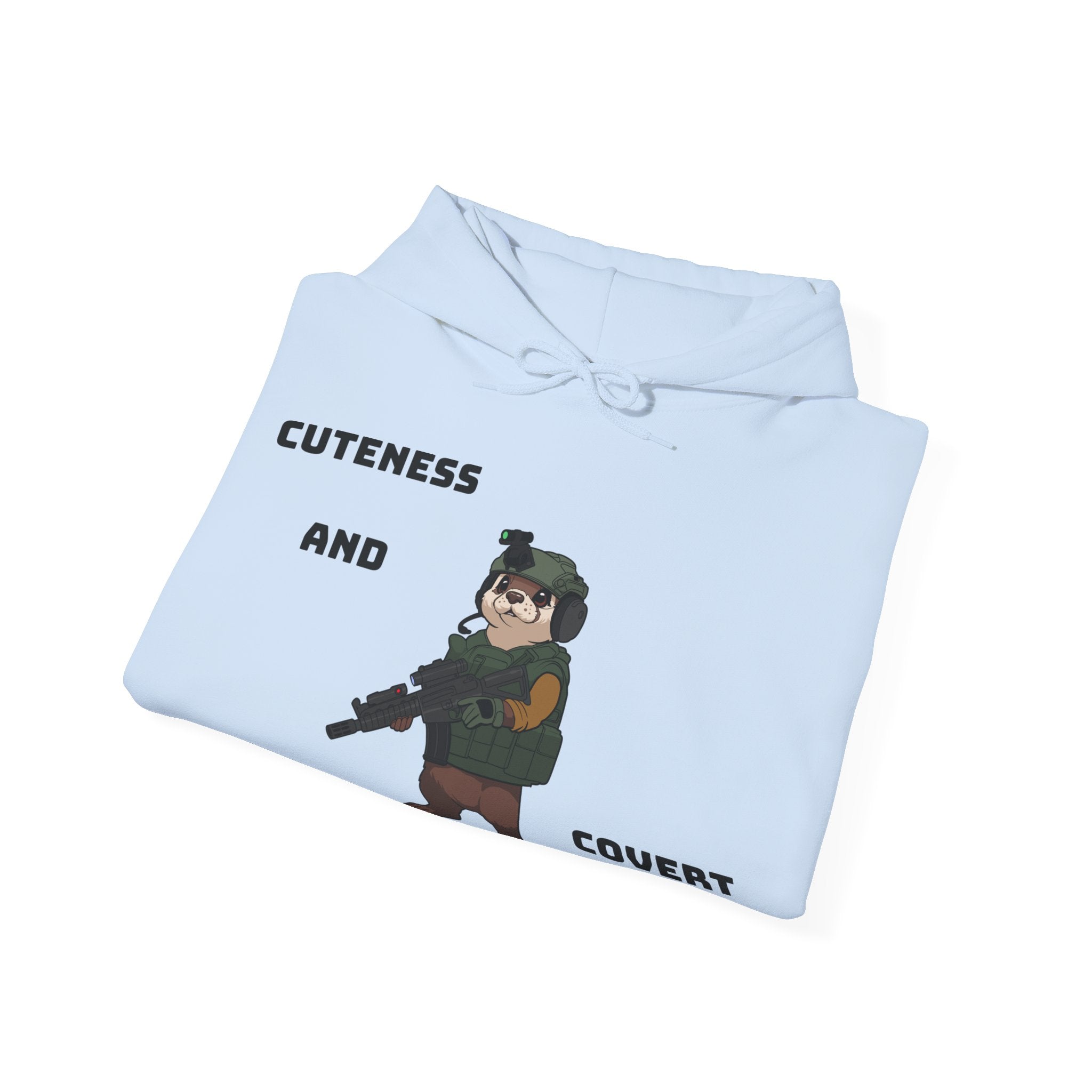 Cuteness & Covert Operations Otter Unisex Hoodie!