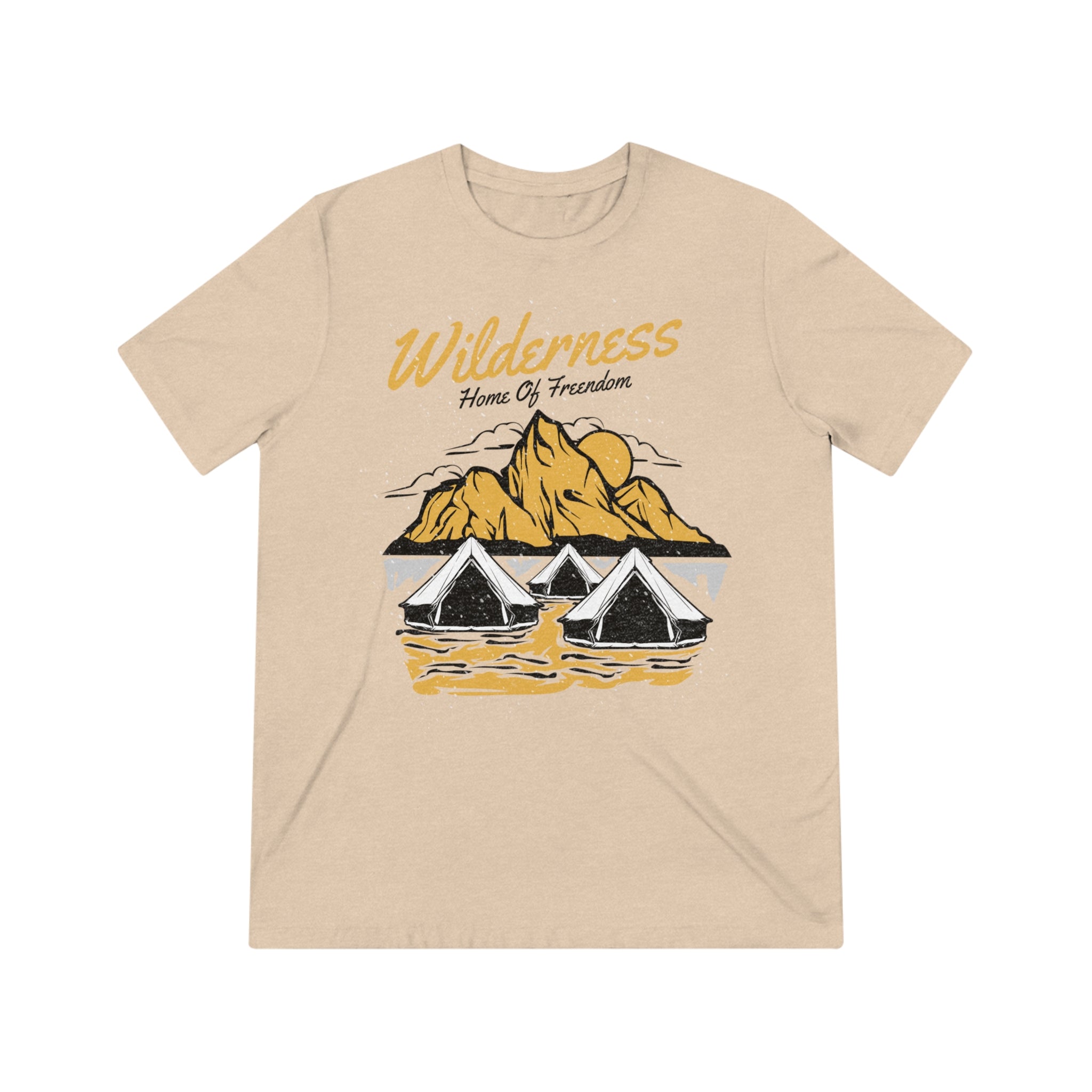 Wilderness Home of Freedom - Unisex Triblend Tee