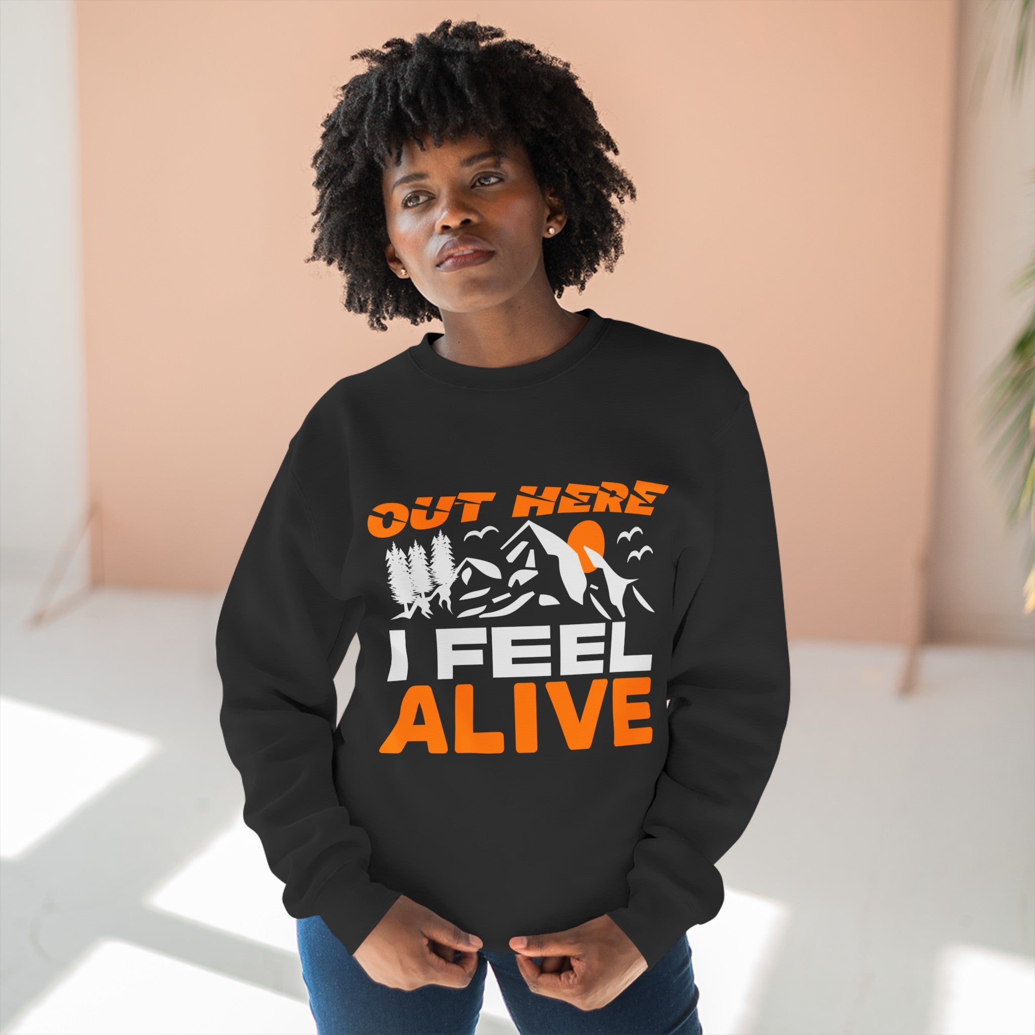 Feel Alive - Unisex Crewneck Sweatshirt