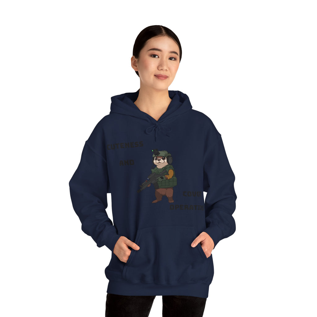 Cuteness & Covert Operations Otter Unisex Hoodie!