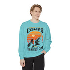 Hardest Climb - Unisex Garment-Dyed Sweatshirt