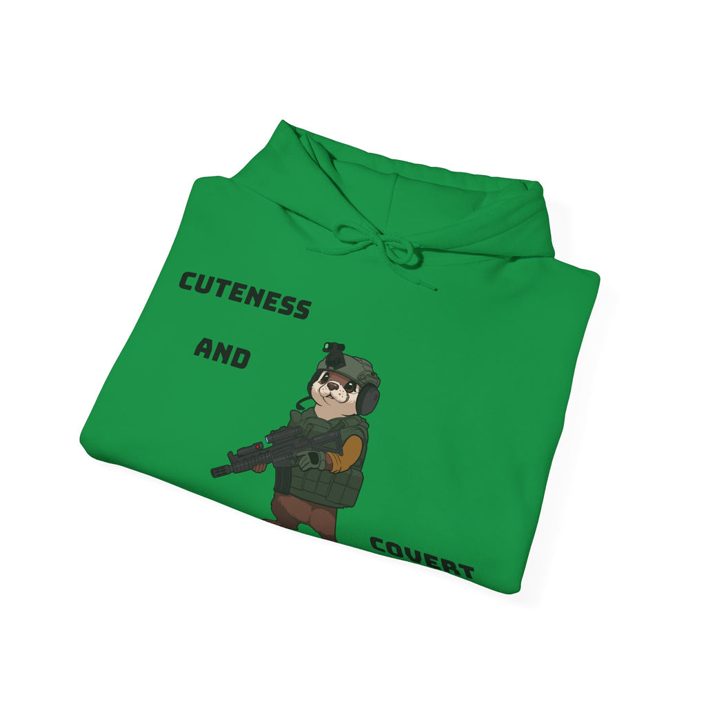Cuteness & Covert Operations Otter Unisex Hoodie!