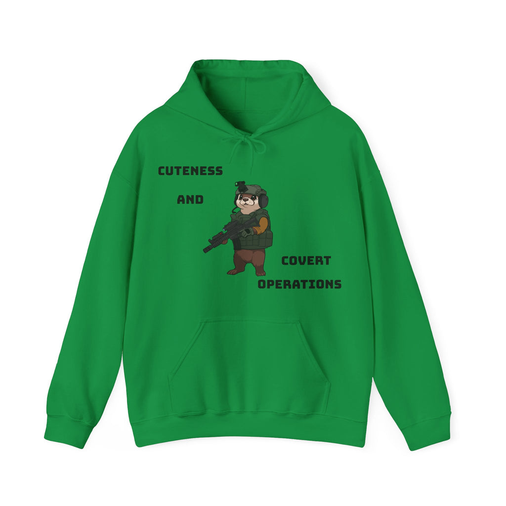 Cuteness & Covert Operations Otter Unisex Hoodie!