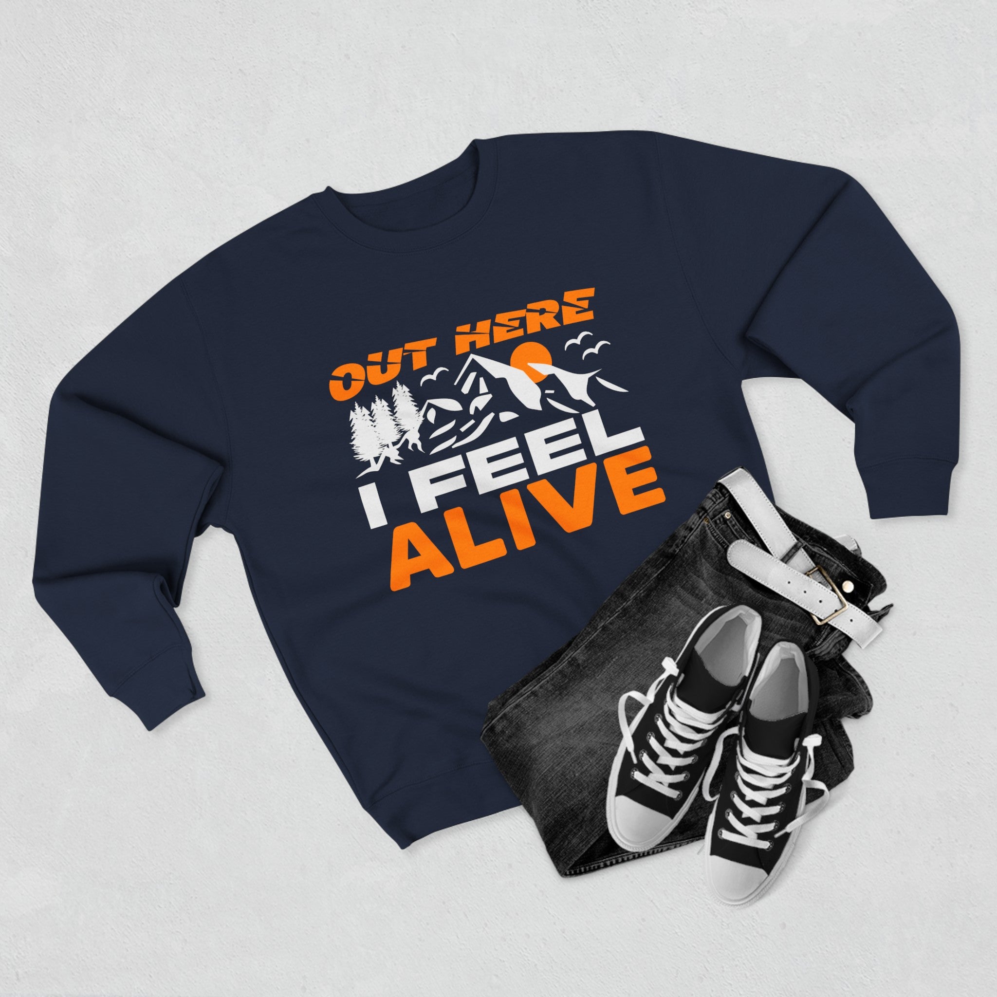 Feel Alive - Unisex Crewneck Sweatshirt