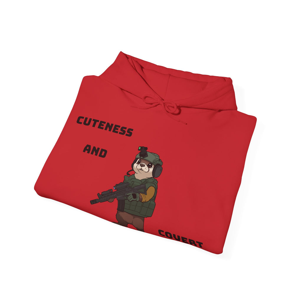 Cuteness & Covert Operations Otter Unisex Hoodie!