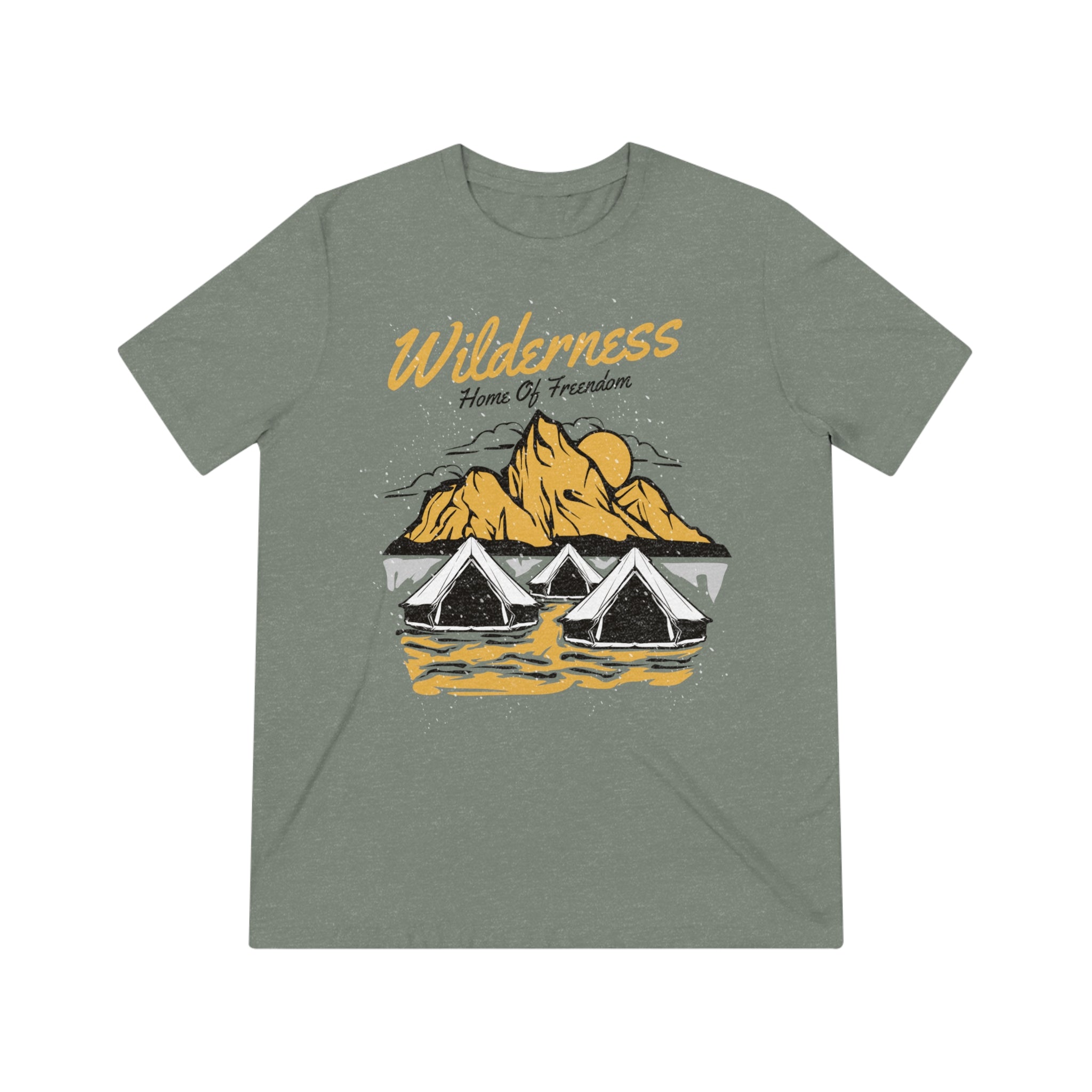 Wilderness Home of Freedom - Unisex Triblend Tee
