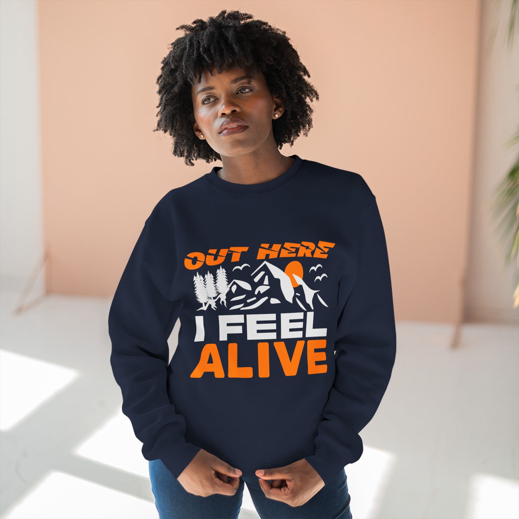 Feel Alive - Unisex Crewneck Sweatshirt