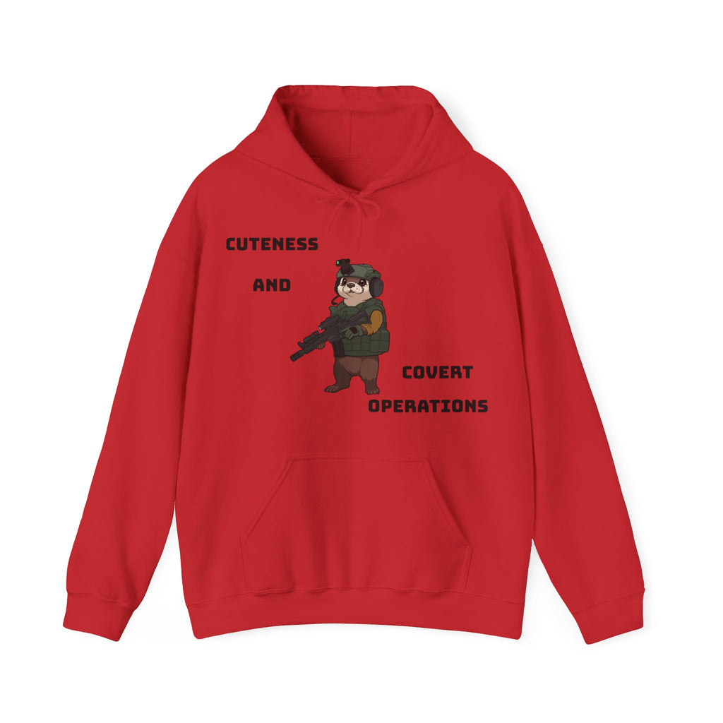 Cuteness & Covert Operations Otter Unisex Hoodie!