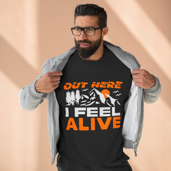 Feel Alive - Unisex Crewneck Sweatshirt