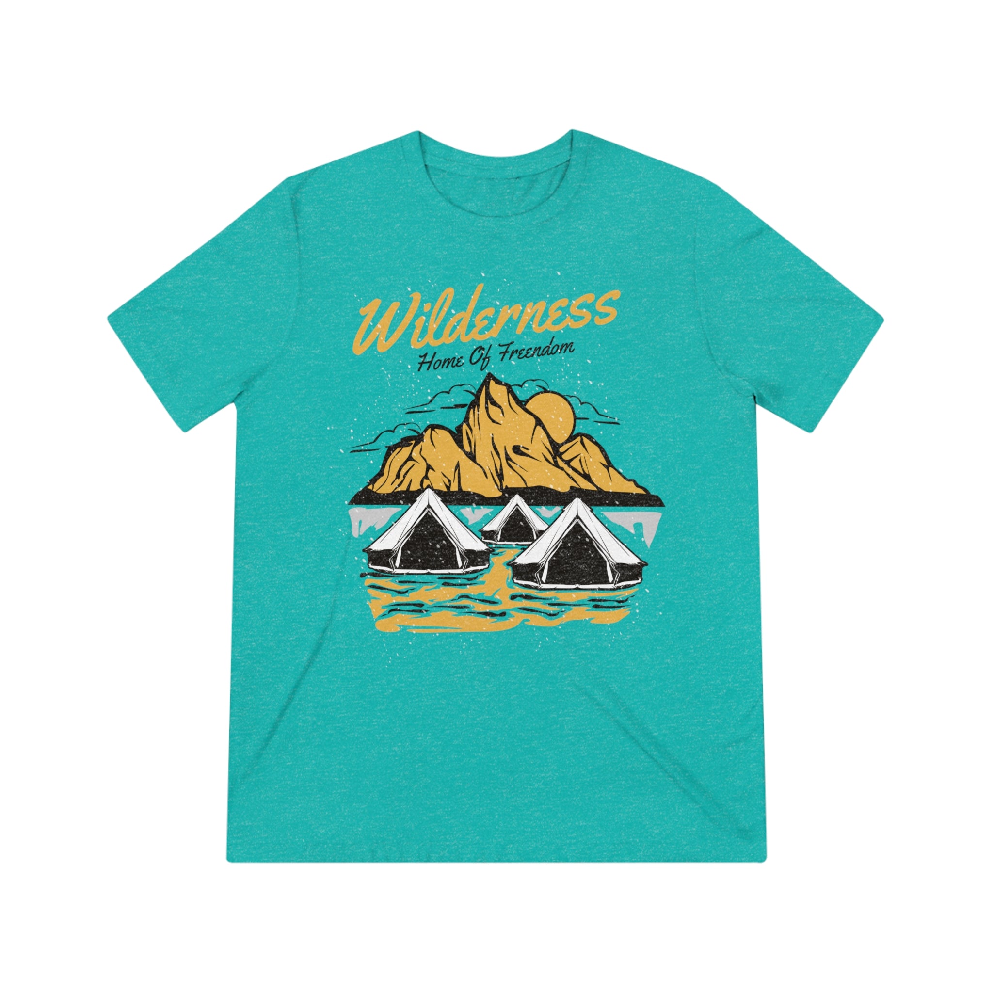 Wilderness Home of Freedom - Unisex Triblend Tee