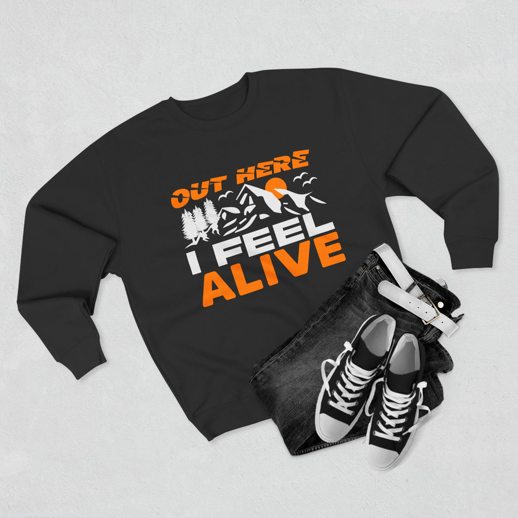 Feel Alive - Unisex Crewneck Sweatshirt