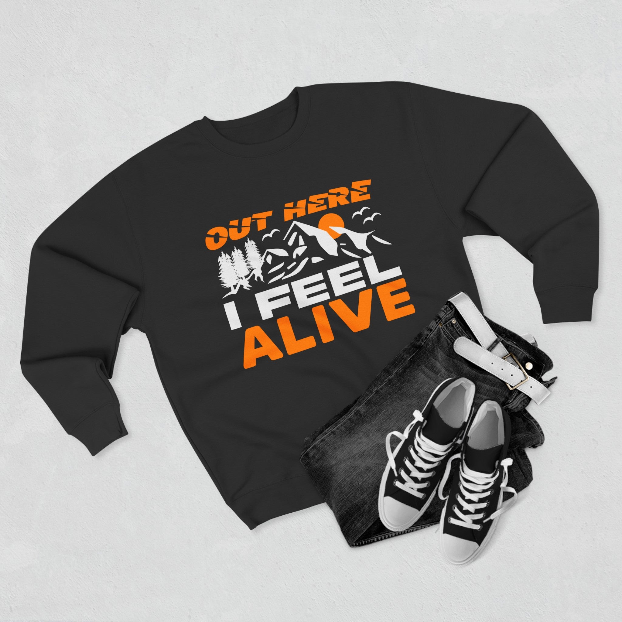Feel Alive - Unisex Crewneck Sweatshirt