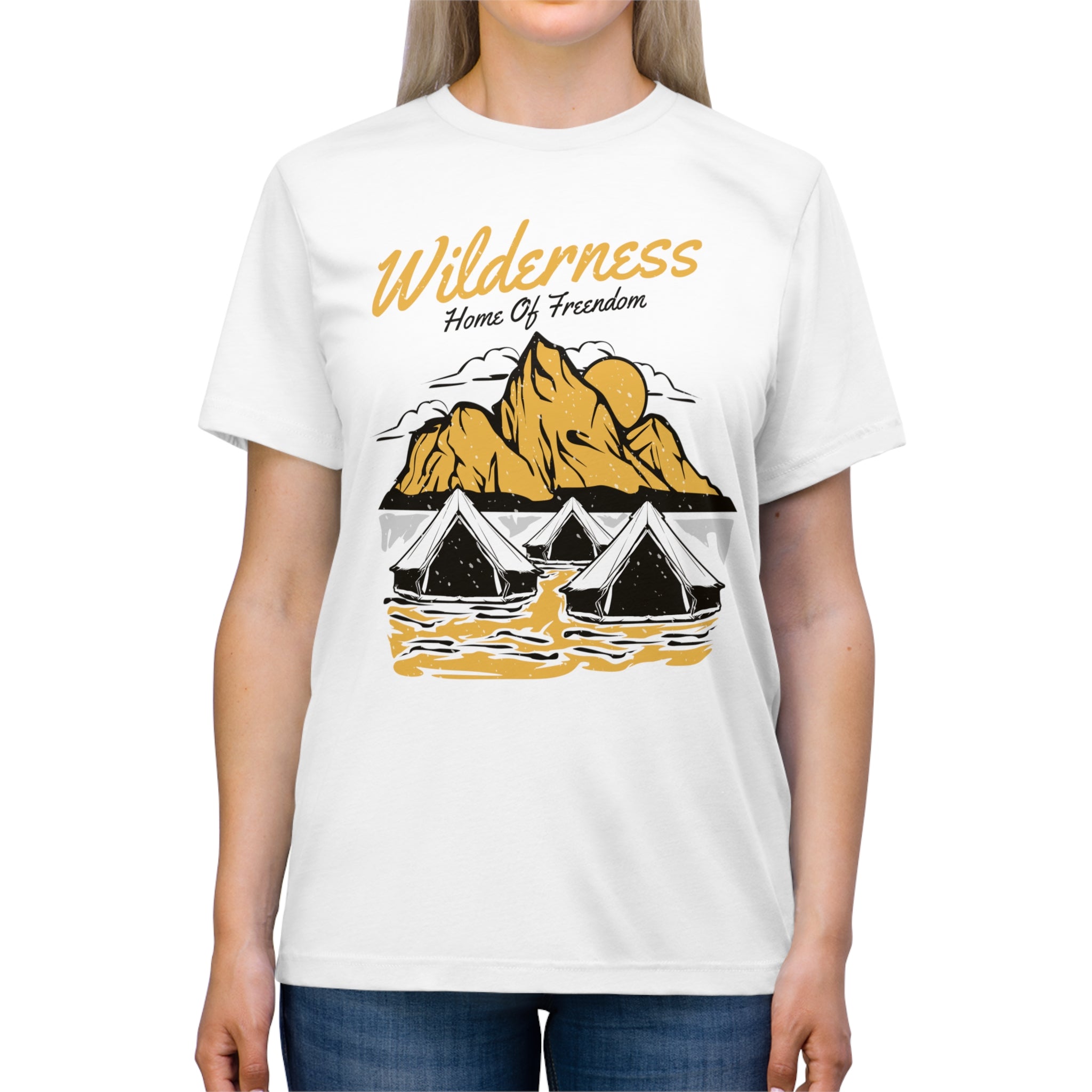 Wilderness Home of Freedom - Unisex Triblend Tee