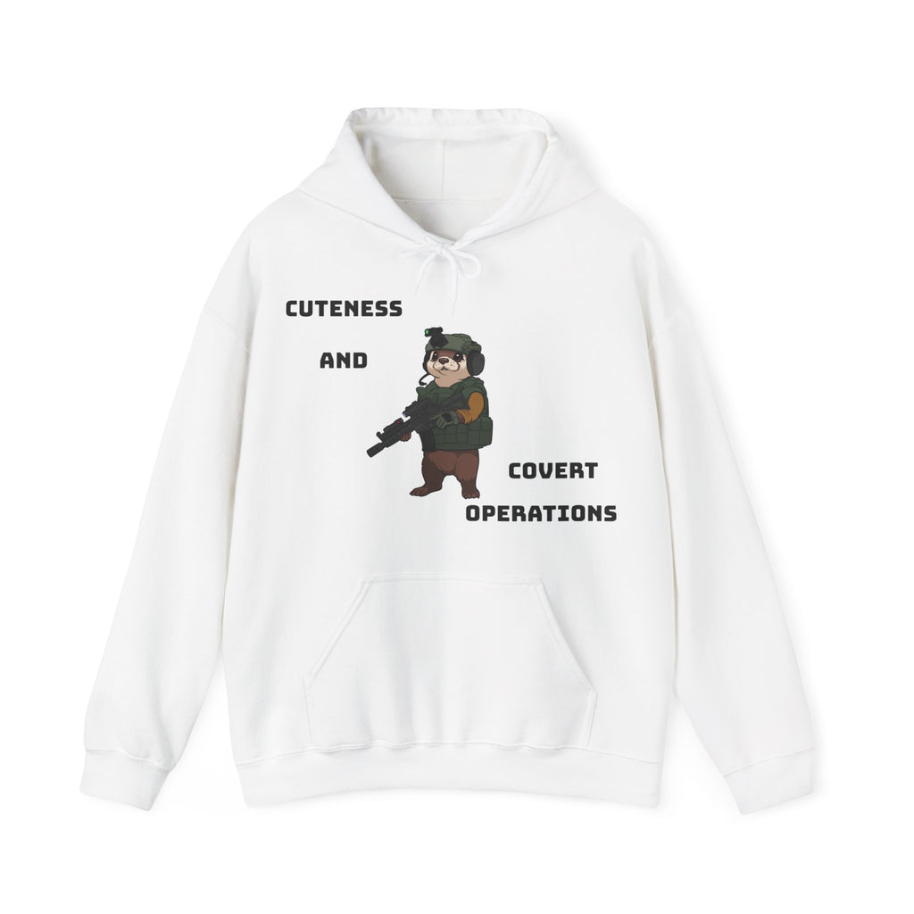 Cuteness & Covert Operations Otter Unisex Hoodie!