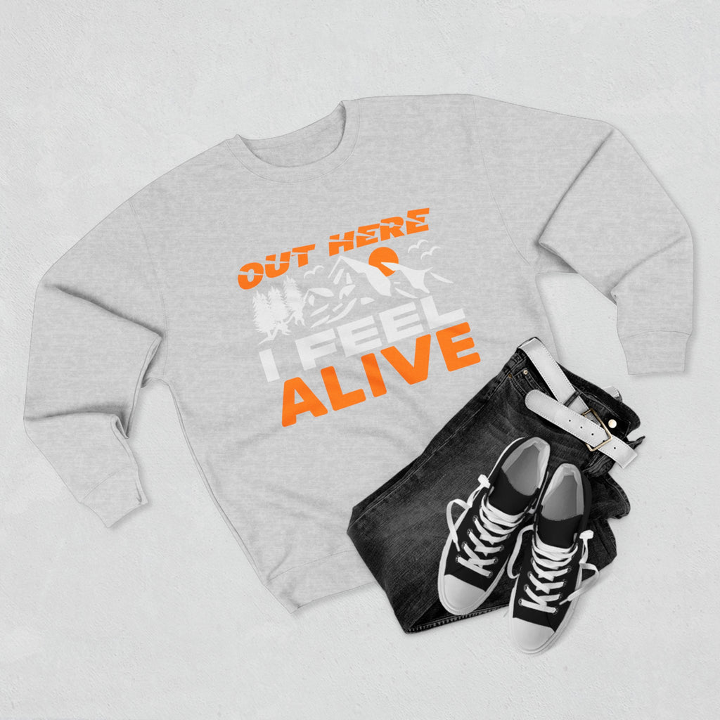 Feel Alive - Unisex Crewneck Sweatshirt