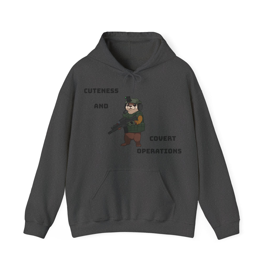 Cuteness & Covert Operations Otter Unisex Hoodie!