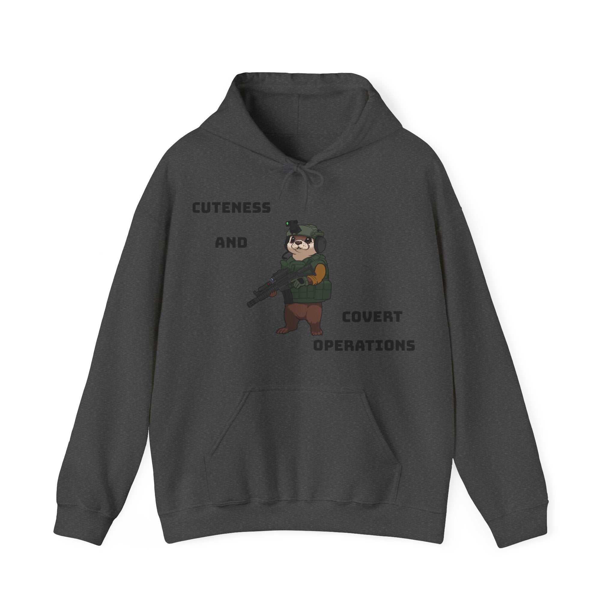 Cuteness & Covert Operations Otter Unisex Hoodie!