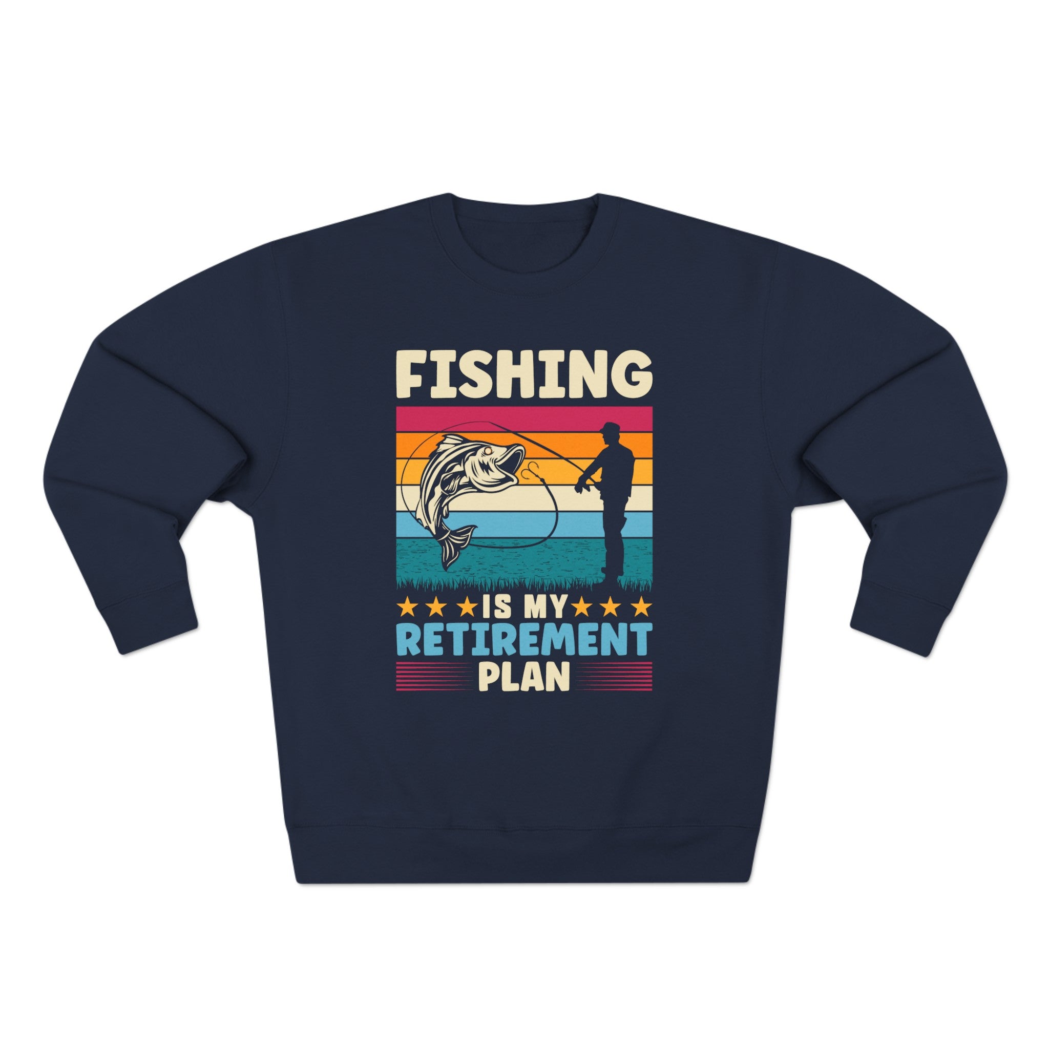 Fishing Retirement - Unisex Crewneck Sweatshirt