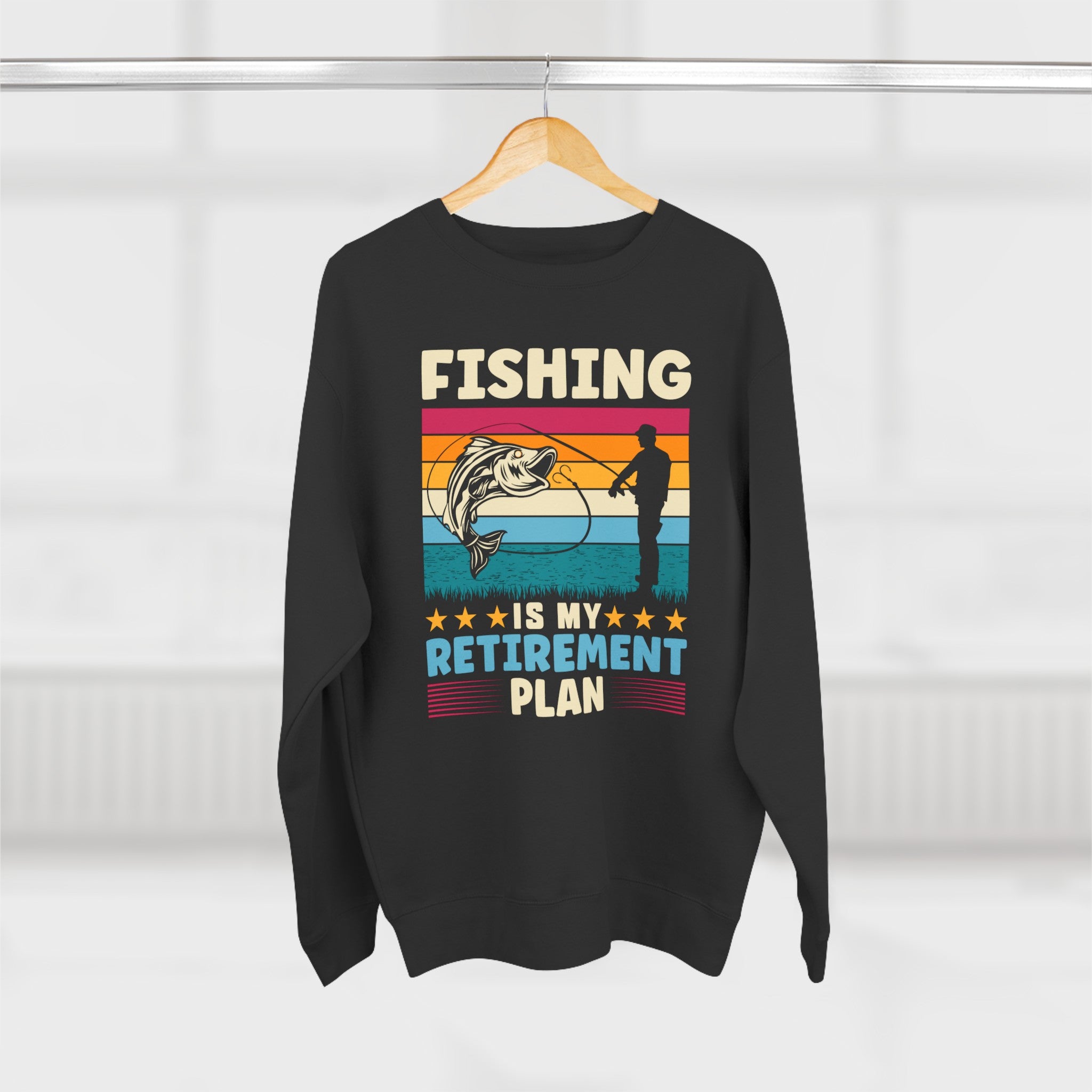 Fishing Retirement - Unisex Crewneck Sweatshirt