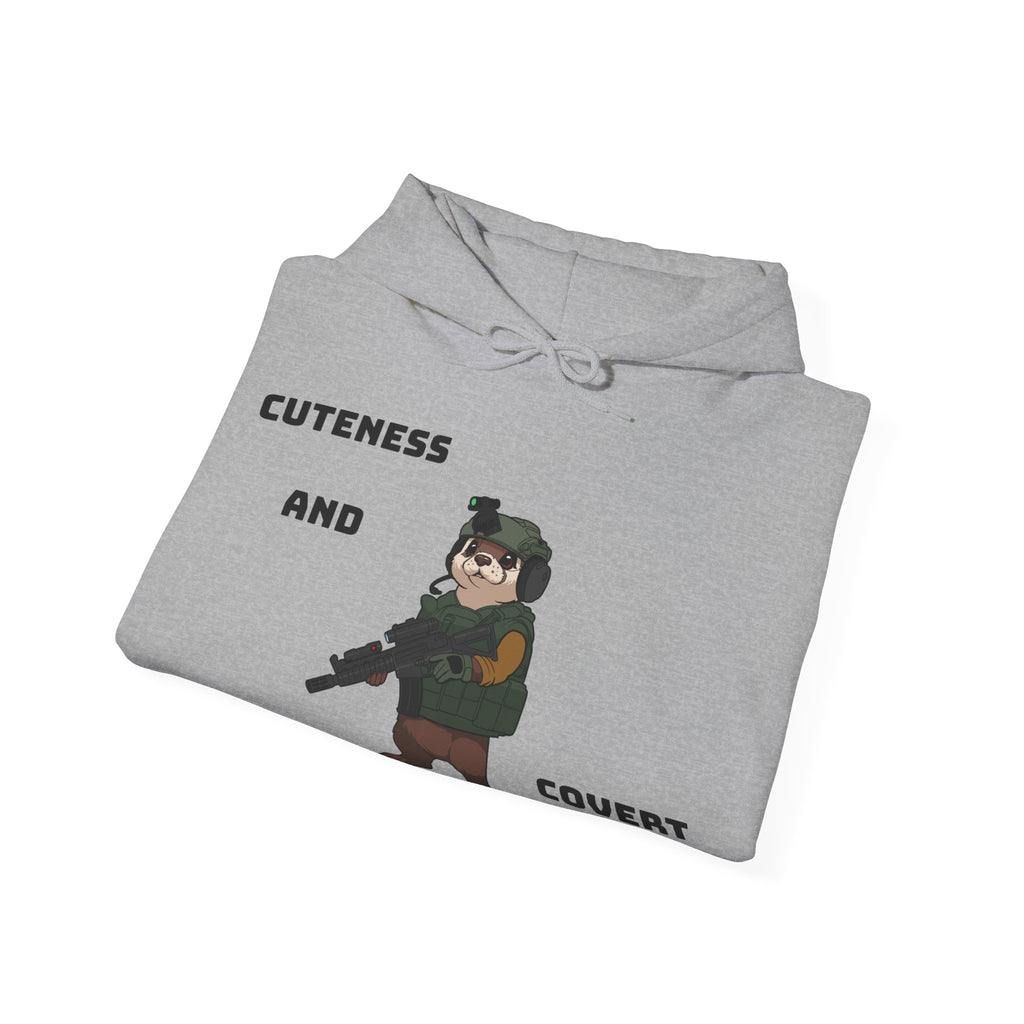 Cuteness & Covert Operations Otter Unisex Hoodie!