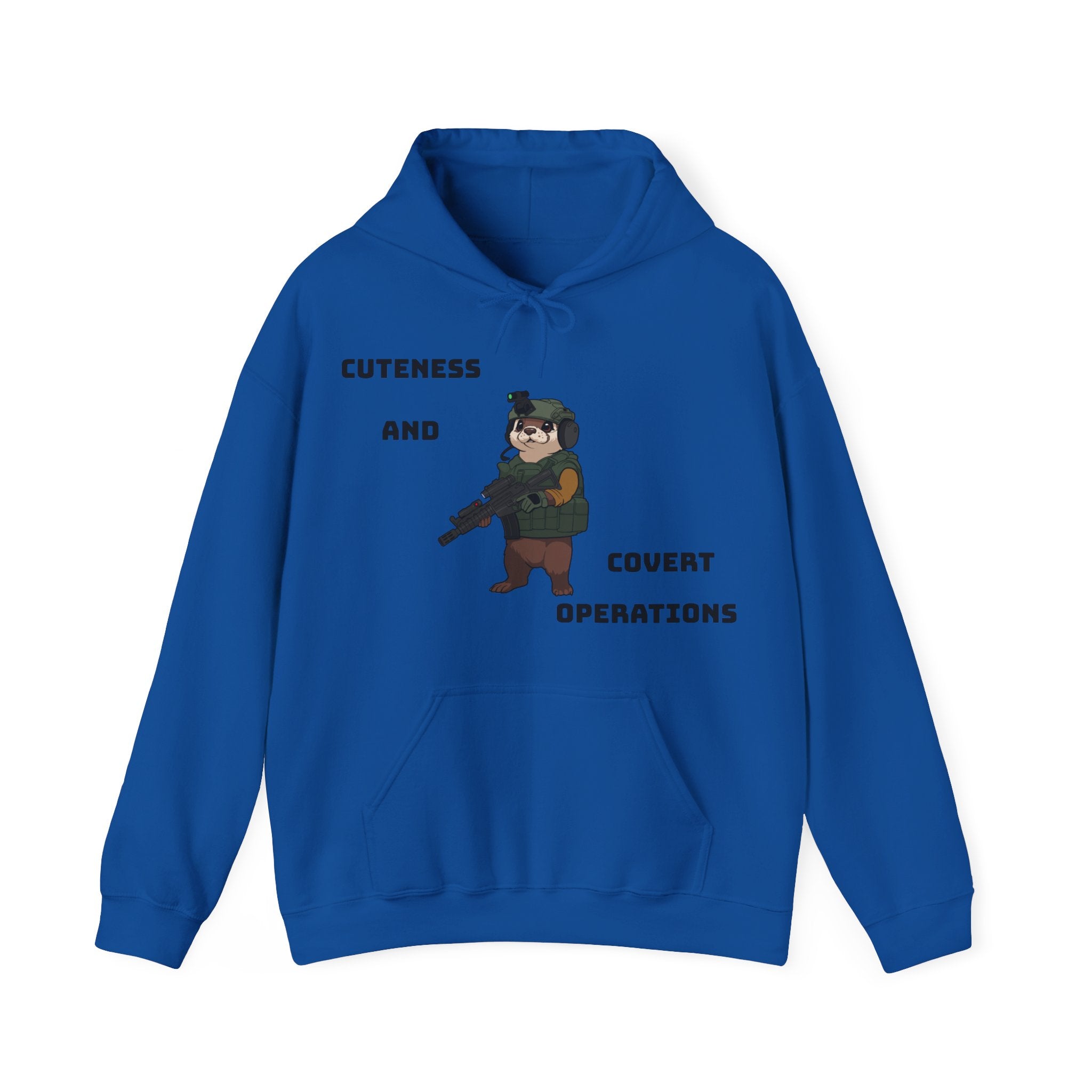 Cuteness & Covert Operations Otter Unisex Hoodie!