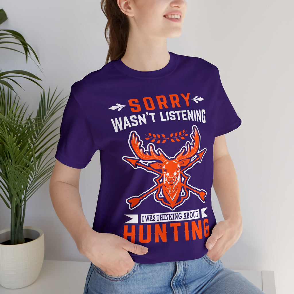 Sorry - Unisex Jersey Short Sleeve Tee