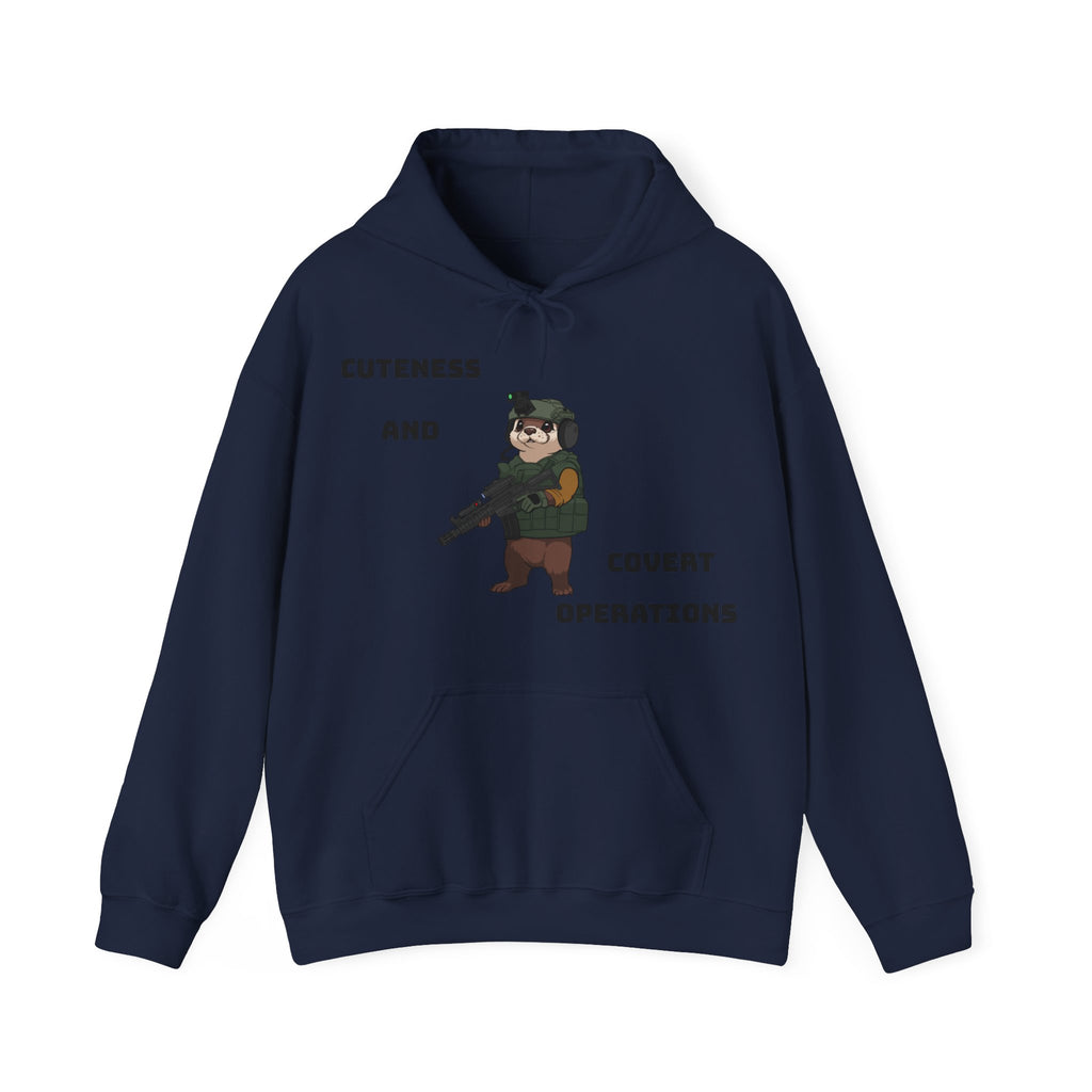 Cuteness & Covert Operations Otter Unisex Hoodie!