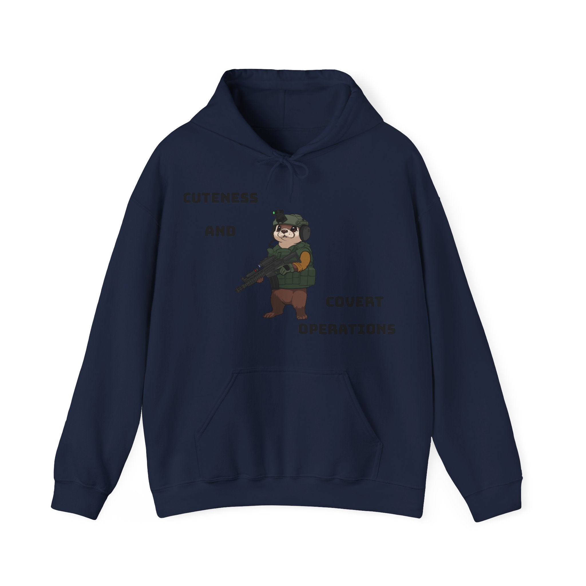 Cuteness & Covert Operations Otter Unisex Hoodie!