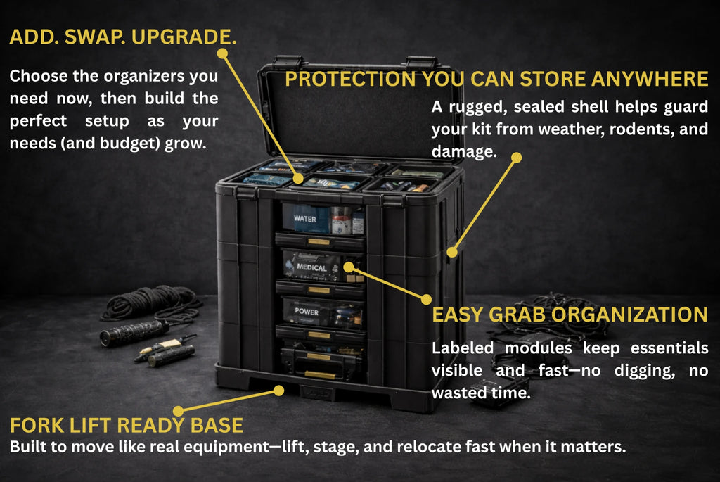 J Box - 30 Day Modular Survival & Gear System