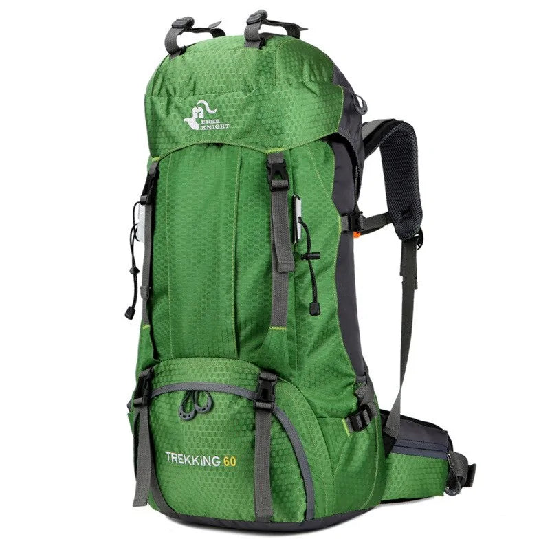 Trekking Climbing and Outdoor Backpack Camping Bag with Rain Cover