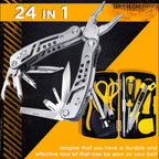 24 in 1 Multi-purpose Tactical Tool - Tactical Wilderness