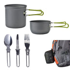 Portable Camping Cookware Set - Tactical Wilderness