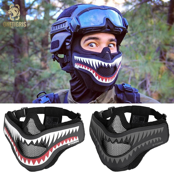 Tactical Foldable Mesh Mask - Tactical Wilderness