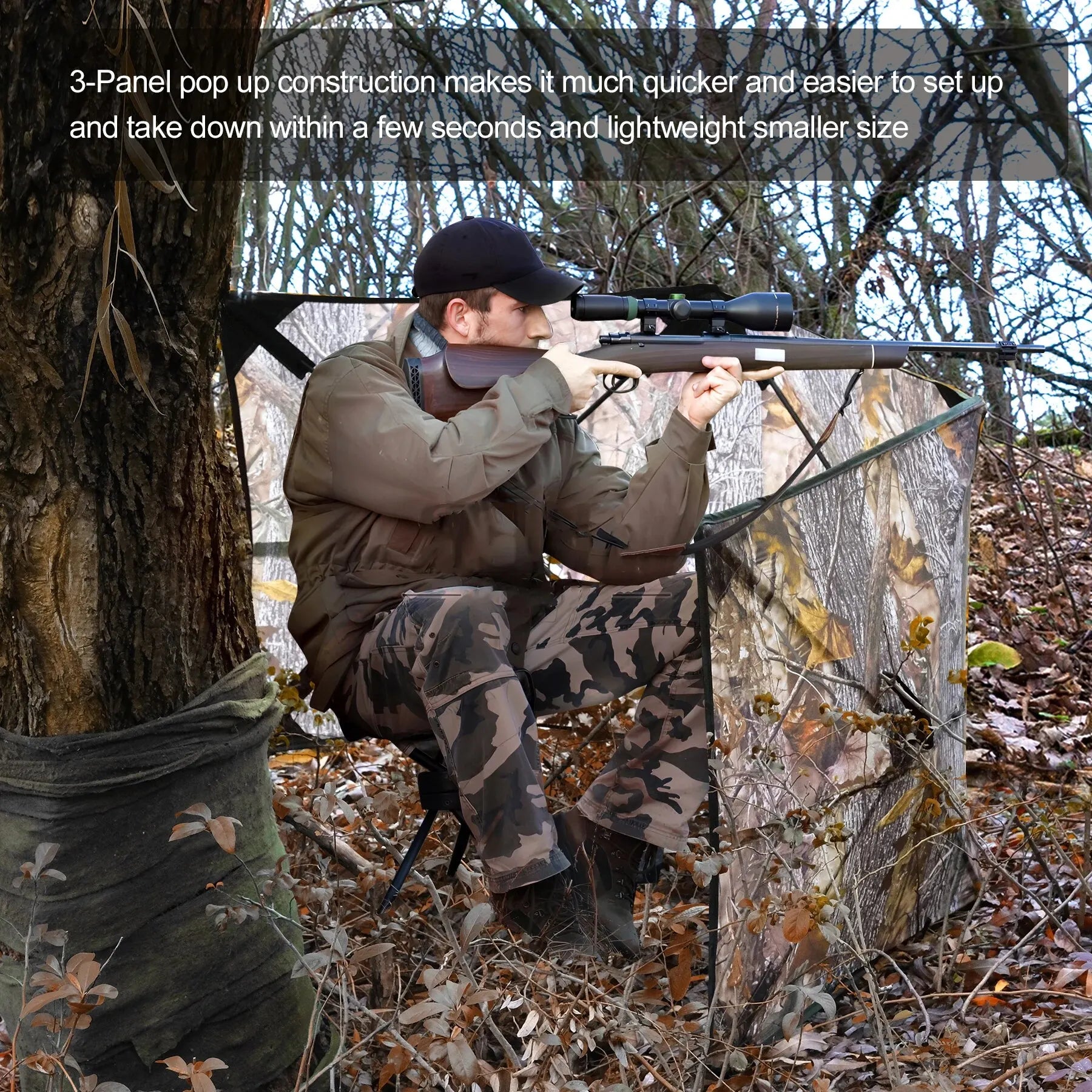 Quick-Setup Hunting Hideout - Tactical Wilderness