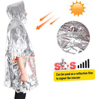 Emergency Survival Raincoat - Tactical Wilderness