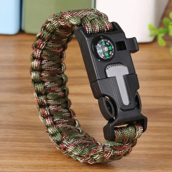 Outdoor Survival Bracelet - Tactical Wilderness